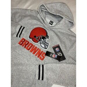 Ultra Game NFL Apparel Cleveland Browns Sodt Pullover Hoodie Sweatshirt Medium